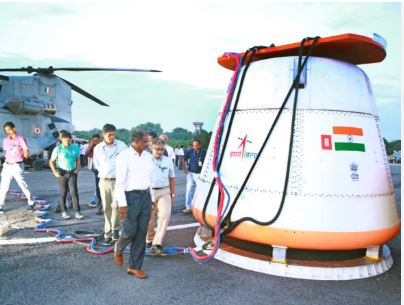 गगनयान मिशन : इसरो ने श्रीहरिकोटा के निकट आईएडीटी-01 का सफल परीक्षण किया